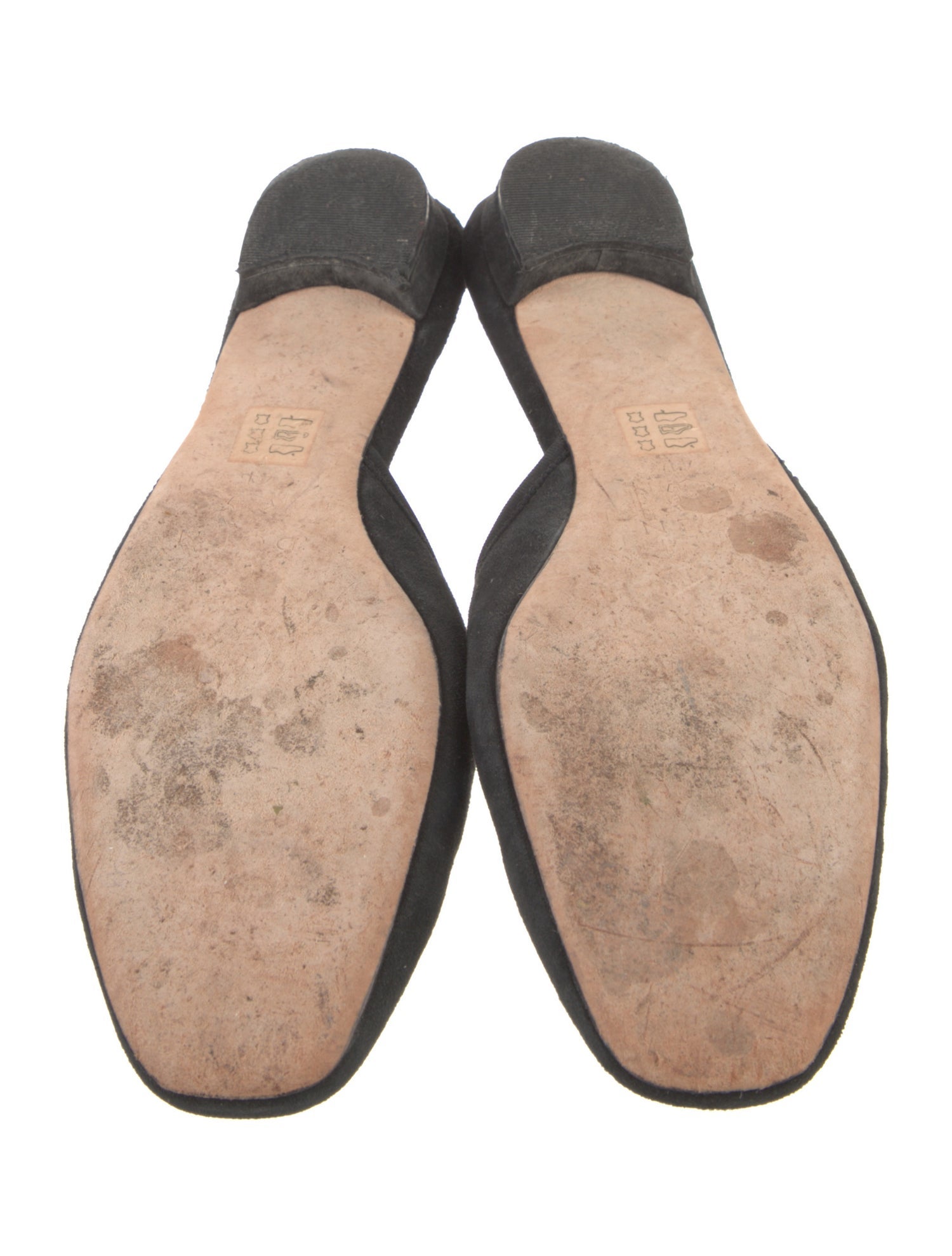 DÔEN Suede Bow Accents Mules